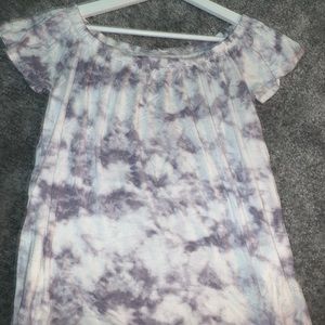 loose off the shoulder top